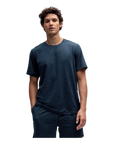 jerseyshortsleeve.HeatheredNavy